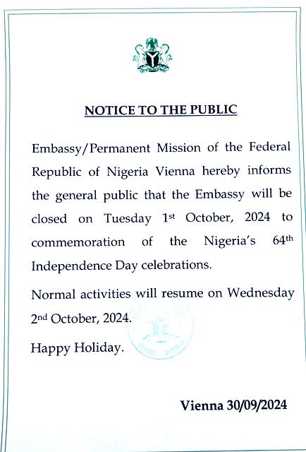 Public NOTICE